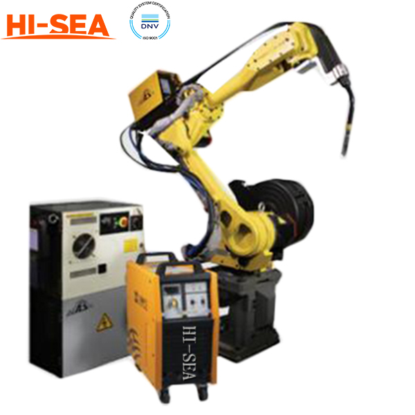 Carbon steel arc welding robot